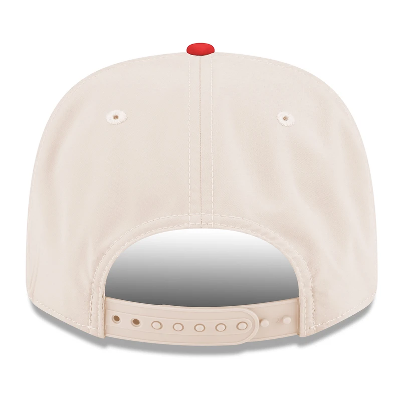 Men's New Era Natural/Red Daytona International Speedway 2026 Daytona 500 9SEVENTY Adjustable Hat