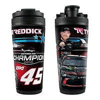 WinCraft Tyler Reddick 2026 Daytona 500 Champion 26oz. 4D Ice Shaker Bottle