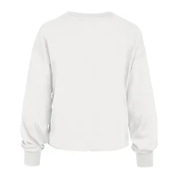 Women's '47  Cream Daytona International Speedway 500 Arch Parkway Sweatshirt