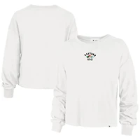 Sweat-shirt femme '47 Cream Daytona International Speedway 500 Arch Parkway