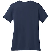 Women's Checkered Flag Sports Navy Daytona International Speedway 2025 500 Graphic T-Shirt