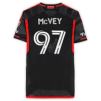 Christopher McVey D.C. United Autographed Match-Used #97 Black adidas Jersey from the 2024 MLS Season - Size L