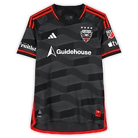 Christopher McVey D.C. United Autographed Match-Used #97 Black adidas Jersey from the 2024 MLS Season - Size L