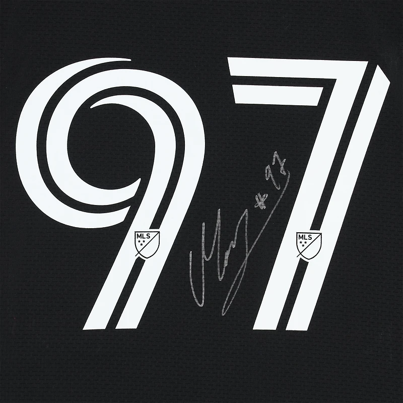 Christopher McVey D.C. United Autographed Match-Used #97 Black adidas Jersey from the 2024 MLS Season - Size L