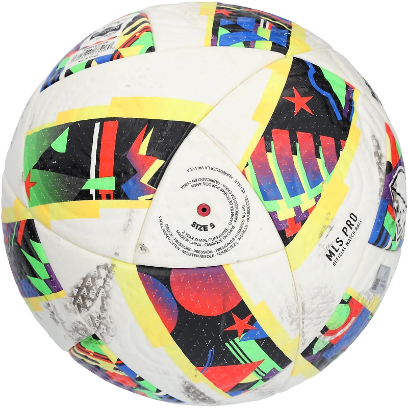 D.C. United Match-Used Soccer Ball from the 2024 MLS Season