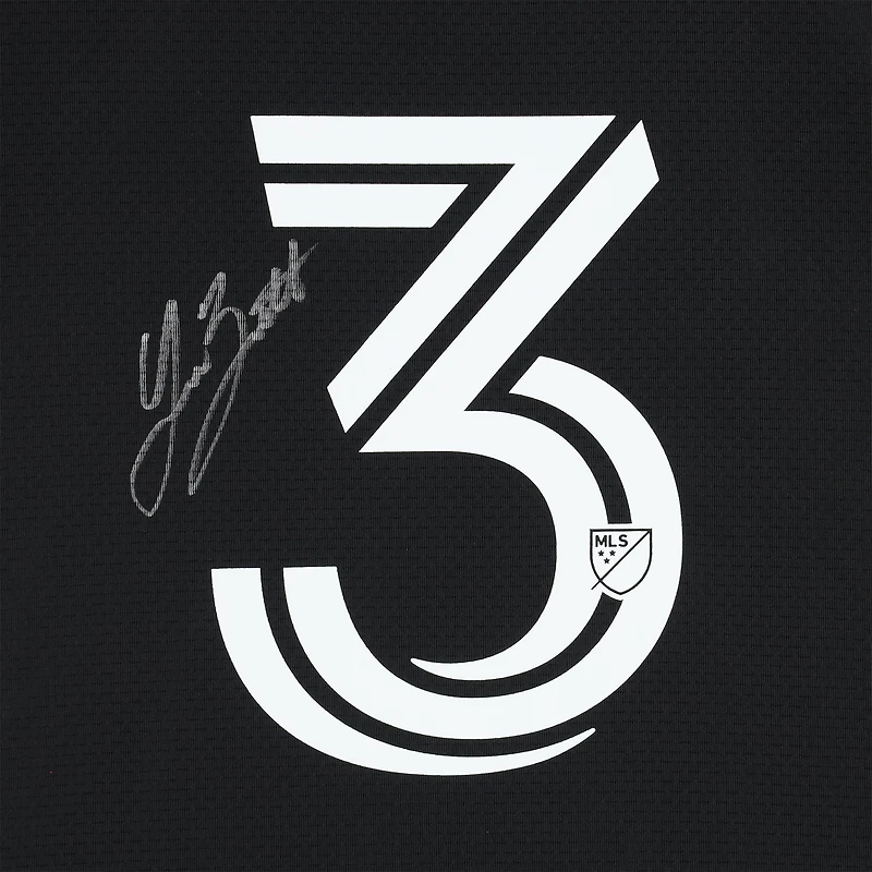 Lucas Bartlett D.C. United Autographed Match-Used #3 adidas Jersey from the 2024 MLS Season