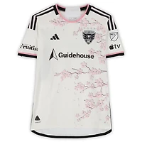 Lucas Bartlett D.C. United Autographed Match-Used #3 White adidas Jersey from the 2024 MLS Season - Size L
