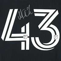 Mateusz Klich D.C. United Autographed Match-Used #43 Black adidas Jersey from the 2024 MLS Season - Size M