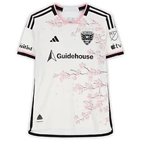 Matti Peltola D.C. United Autographed Match-Used #4 White adidas Jersey from the 2024 MLS Season - Size M