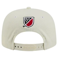 Men's New Era  Cream D.C. United 2025 Kickoff Snapback Golfer Hat