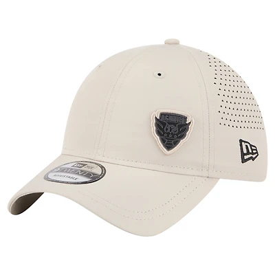 Men's New Era Tan D.C. United Active 9TWENTY Adjustable Hat