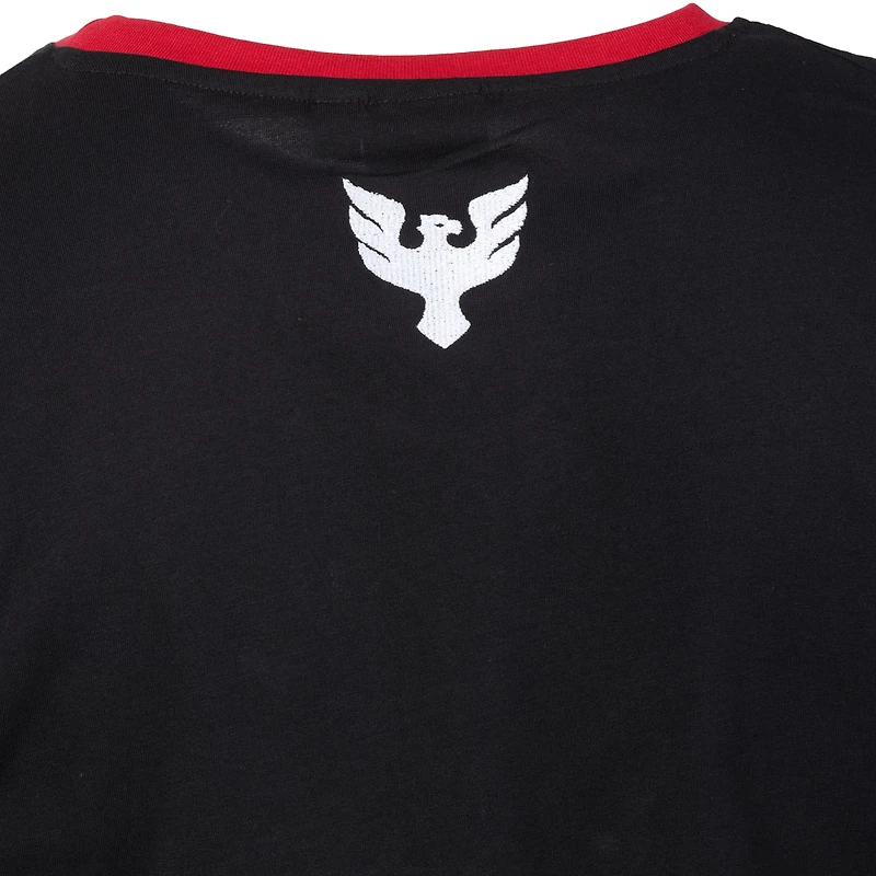 T-shirt décontracté noir pour homme avec motif sportif Suède D.C. United Game Day