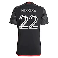 Men's adidas Aaron Herrera Black D.C. United 2024 The Icon Kit Replica Player Jersey