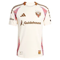Maillot de joueur authentique adidas Aaron Herrera Natural D.C. United 2025 The Soul Kit pour homme
