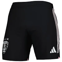 Short adidas D.C. United 2023 extérieur AEROREADY Authentic pour homme noir