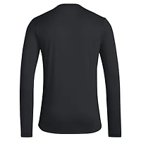 T-shirt adidas D.C. United 2024 Hook AEROREADY à manches longues pour homme, noir