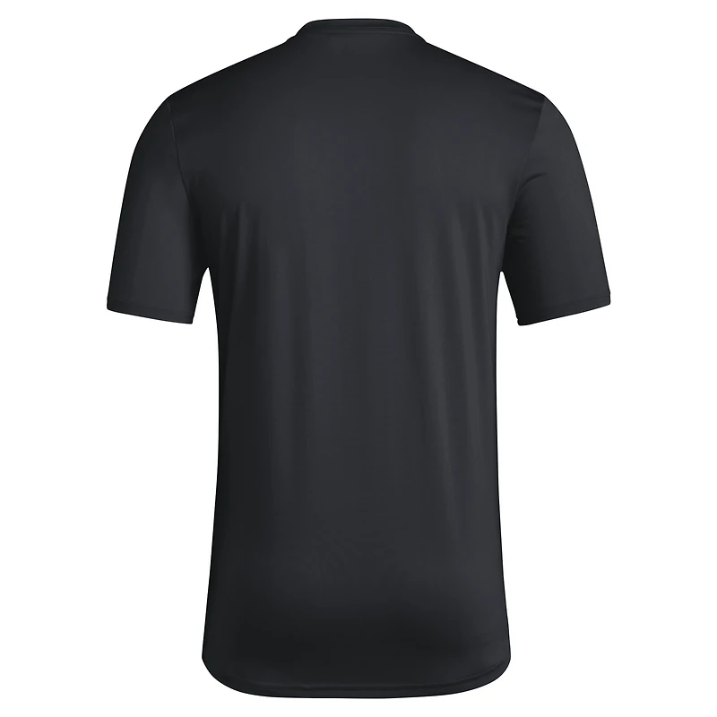 T-shirt adidas noir D.C. United 2024 Jersey Hook AEROREADY pour homme