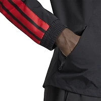 Men's adidas  Black D.C. United 2026 Anthem Raglan Full-Zip Jacket