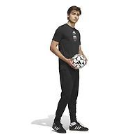 Men's adidas  Black D.C. United 2026 Jersey Hook Pregame T-Shirt