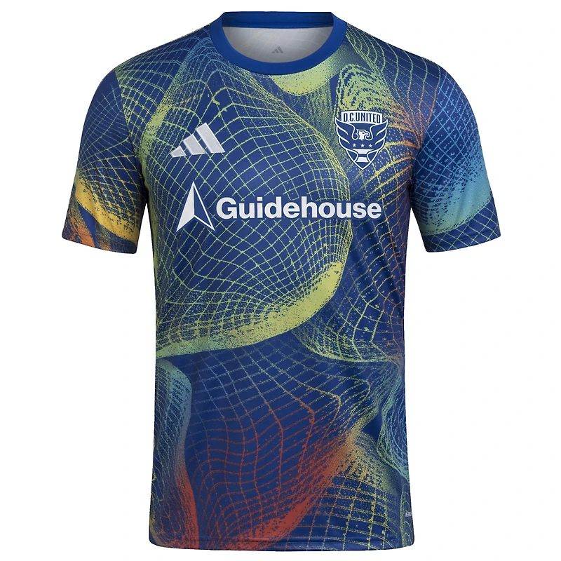 Men's adidas  Blue D.C. United 2025 We Play AEROREADY Pre-Match Top