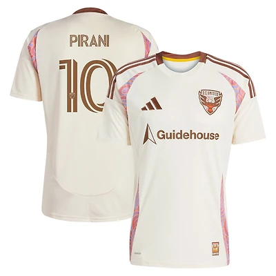 Maillot réplique adidas Gabriel Pirani Natural D.C. United 2025 The Soul Kit pour homme