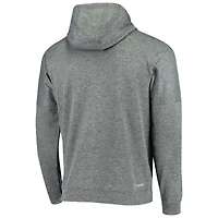 Men's adidas Heathered Black D.C. United TI Pullover Hoodie