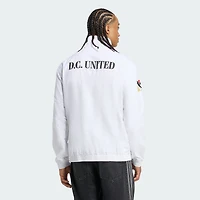 Veste zippée intégrale adidas Originals D.C. United 2025 Archive Collection Anthem pour homme