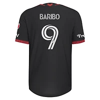 Men's adidas Tai Baribo Black D.C. United  2026 Black-and-Red Kit On-Field Authentic Patch Jersey