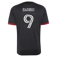 Men's adidas Tai Baribo Black D.C. United  2026 Black-and-Red Kit Replica Jersey