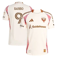 Men's adidas Tai Baribo Natural D.C. United 2025 The Soul Kit On-Field Authentic Jersey