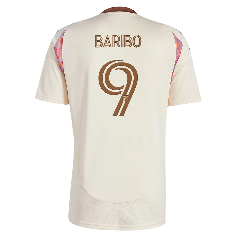 Men's adidas Tai Baribo Natural D.C. United 2025 The Soul Kit Replica Jersey