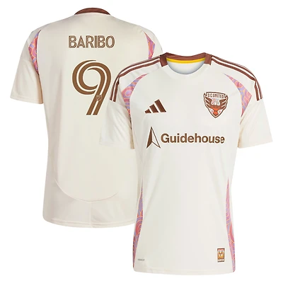 Maillot réplique adidas Tai Baribo Natural D.C. United 2025 The Soul Kit pour homme