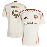 Maillot réplique adidas Tai Baribo Natural D.C. United 2025 The Soul Kit pour homme