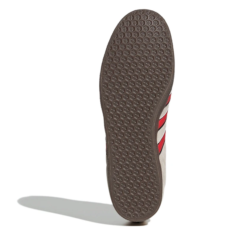 Men's adidas White/Red D.C. United 2025 Jersey Hook Third Gazelle Shoes