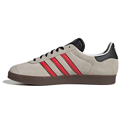 Chaussures adidas Gazelle D.C. United 2025 pour homme, blanc/rouge, avec crochet maillot
