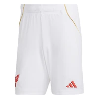 Short adidas blanc authentique D.C. United 2025 Archive Collection pour homme