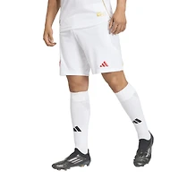 Short adidas blanc authentique D.C. United 2025 Archive Collection pour homme