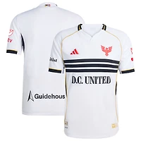 Men's adidas White D.C. United 2025 Third Authentic Jersey