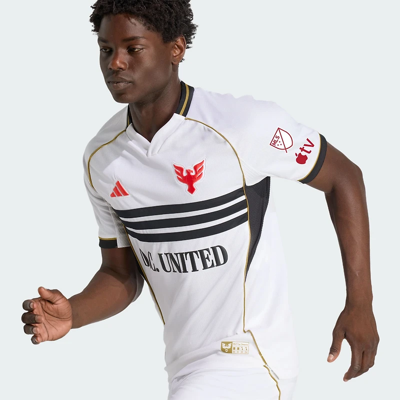 Men's adidas White D.C. United 2025 Third Authentic Jersey