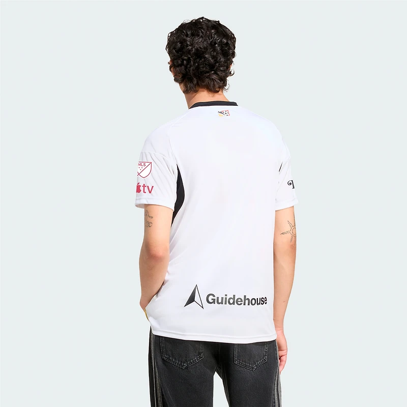 maillot adidas blanc D.C. United 2025 pour homme, troisième authentique