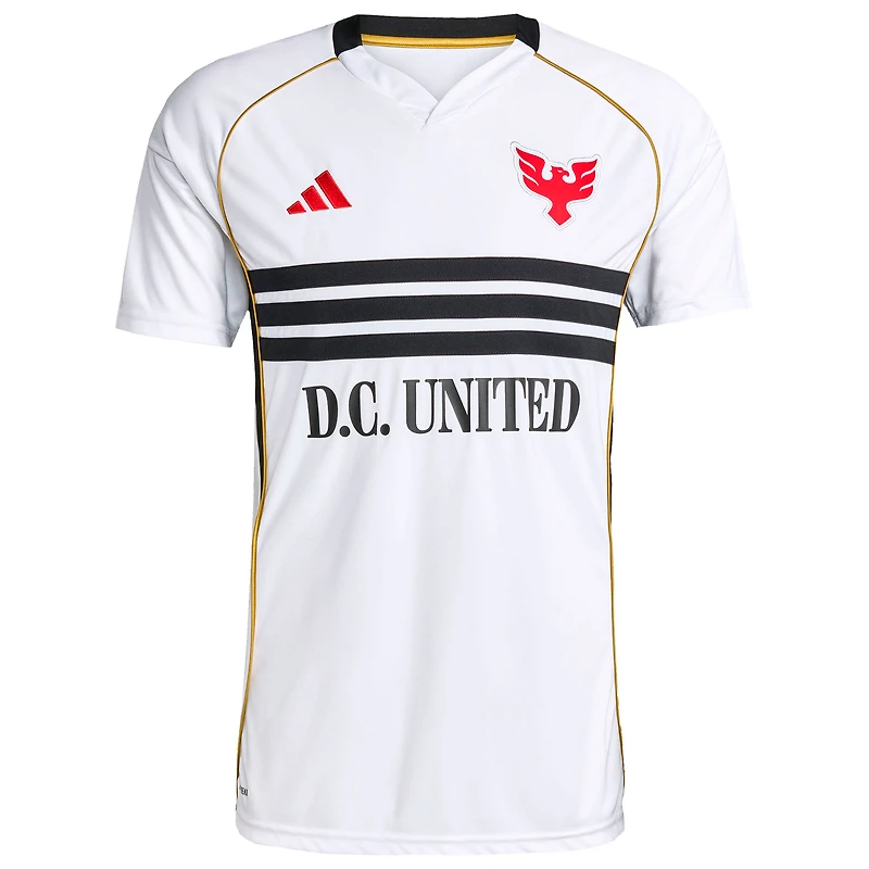 Men's adidas White D.C. United 2025 Third Replica Jersey