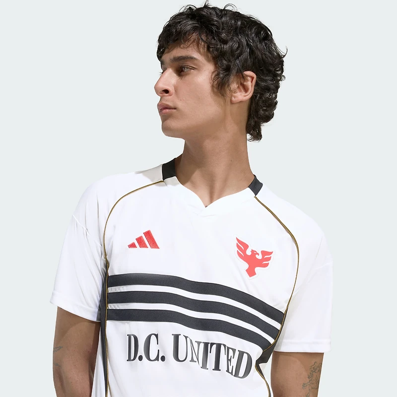 maillot réplique troisième adidas blanc D.C. United 2025 pour homme
