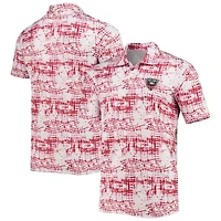 Polo rouge vif D.C. United Antigua pour homme