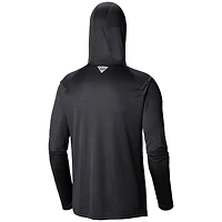 T-shirt à capuche manches longues Columbia D.C. United Terminal Tackle pour homme, noir