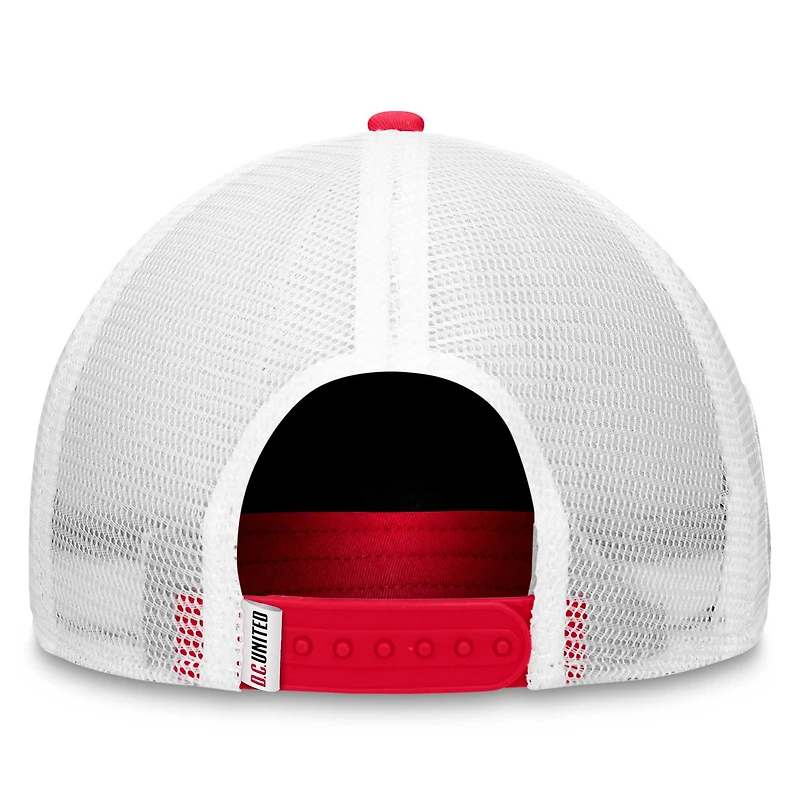 Casquette Snapback de golf D.C. United True Classic Fanatics noir/blanc pour hommes