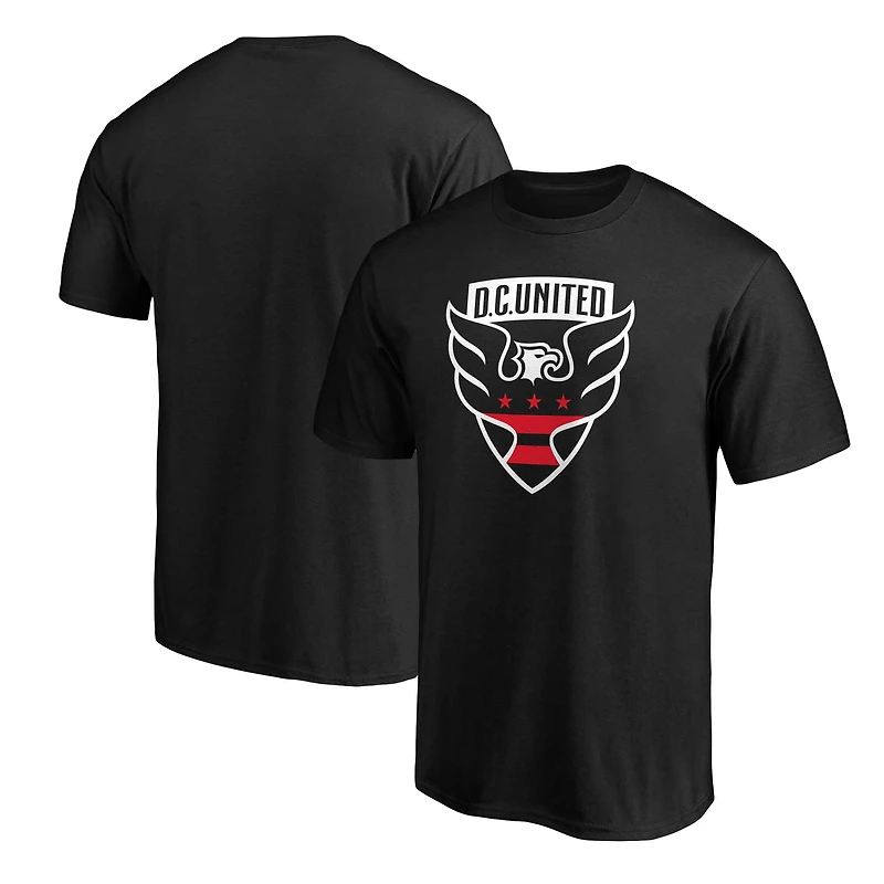 Men's Fanatics Black D.C. United Logo T-Shirt