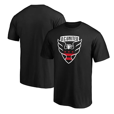 Men's Fanatics Black D.C. United Logo T-Shirt