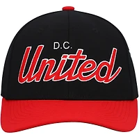 Casquette Snapback extensible D.C. United Team Script 2.0 Mitchell & Ness pour homme, noir
