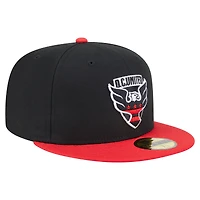 Casquette ajustée noire D.C. United 2025 Kickoff 59FIFTY pour homme de New Era