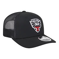 Casquette ajustable New Era noire D.C. United Jersey Hook 9SEVENTY pour homme